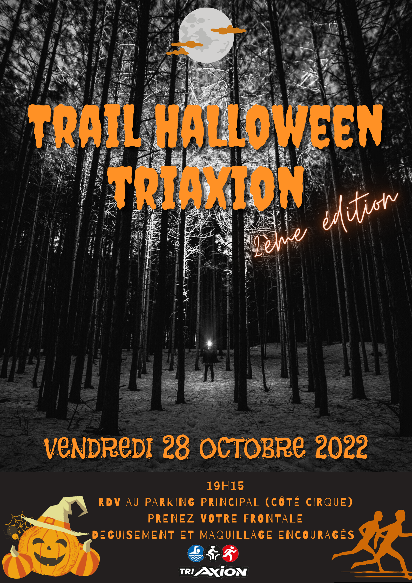 VENEZ PARTICIPER AU TRAIL D’HALOWEEN